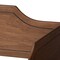 Baxton Studio Alya Classic Farmhouse Walnut Brown Finished Wood Full Size Daybed with Roll-Out Trundle Bed 182-11173-10833-Zoro - alternate 8